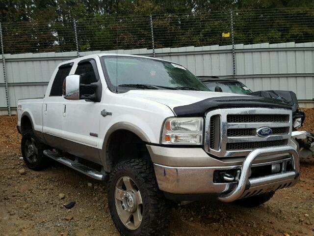 1FTSW21P97EA45076 - 2007 FORD F250 WHITE photo 1