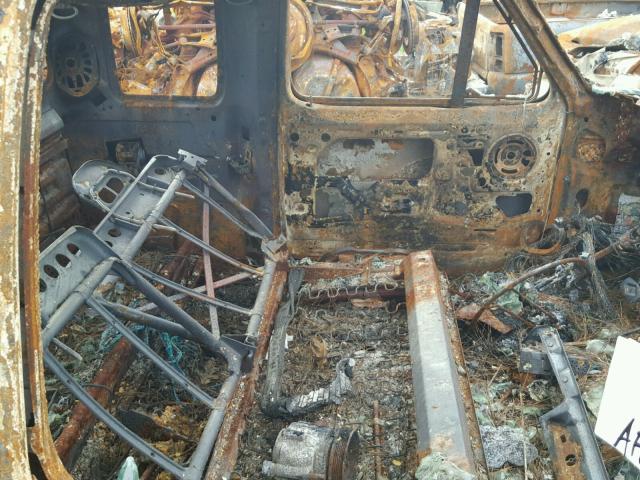 1FTEX15Y5PKB30070 - 1993 FORD F150 BURN photo 5