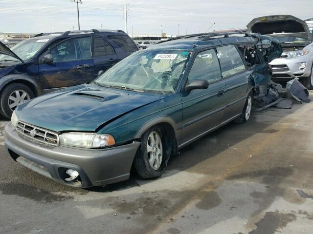 4S3BG6853W7609932 - 1998 SUBARU LEGACY 30T GREEN photo 2