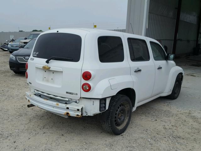 3GNCA13B39S627432 - 2009 CHEVROLET HHR LS Blanco foto 4