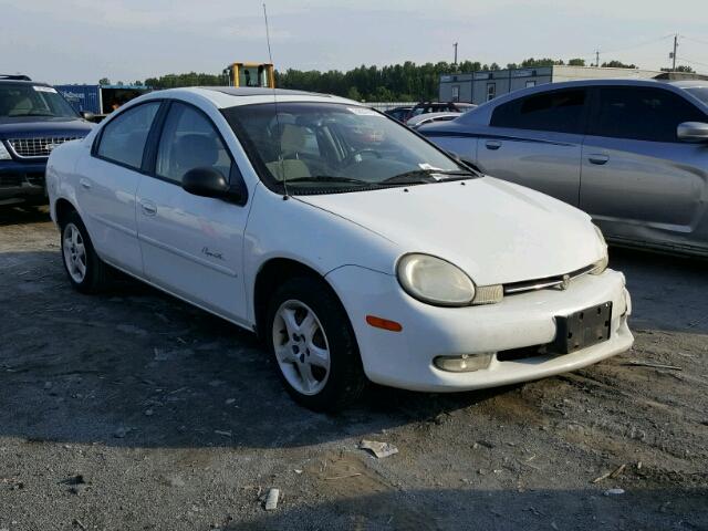 1P3ES46CXYD759171 - 2000 PLYMOUTH NEON BASE WHITE photo 1