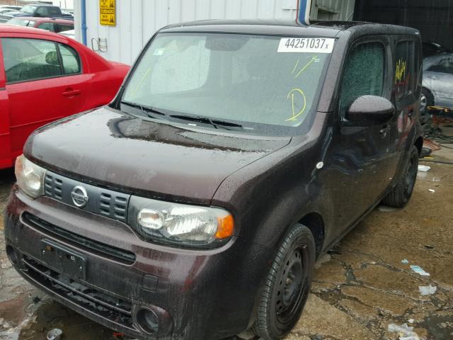 JN8AZ2KR1AT159292 - 2010 NISSAN CUBE BASE PURPLE photo 2