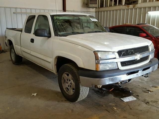 2GCEK19B751265715 - 2005 CHEVROLET SILVERADO WHITE photo 1