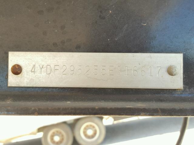 4YDF295255E316617 - 2005 KEYSTONE HORNET WHITE photo 10