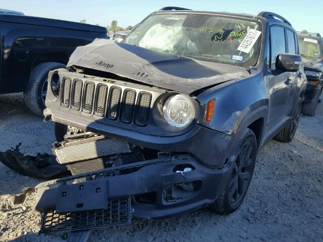 ZACCJABB2HPF02108 - 2017 JEEP RENEGADE L GRAY photo 2