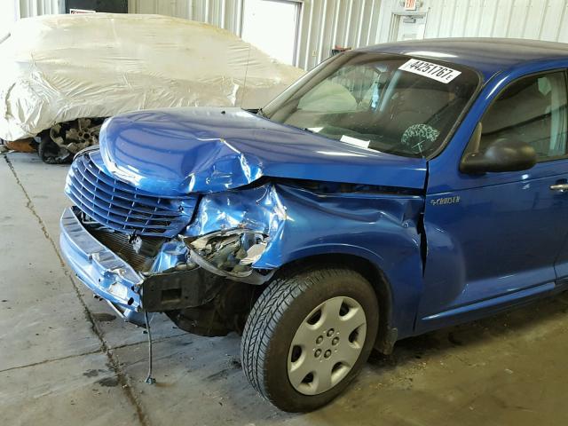 3C4FY48B34T280599 - 2004 CHRYSLER PT CRUISER BLUE photo 9