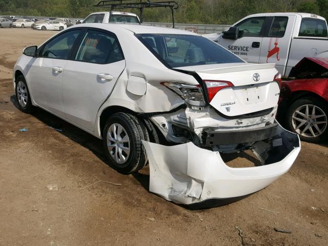 5YFBPRHE3FP193963 - 2015 TOYOTA COROLLA EC 白色 照片 3