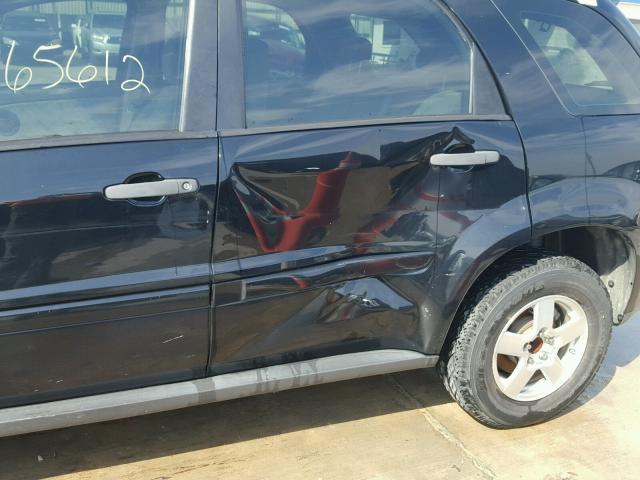 2CNDL13FX76246209 - 2007 CHEVROLET EQUINOX LS BLACK photo 9