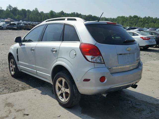 3GNFL4E51CS609115 - 2012 CHEVROLET CAPTIVA SP SILVER photo 3