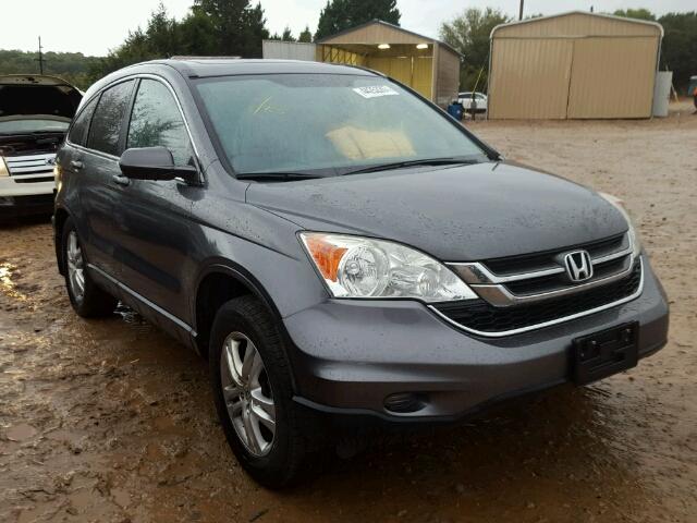 5J6RE4H76AL067326 - 2010 HONDA CR-V EXL GRAY photo 1