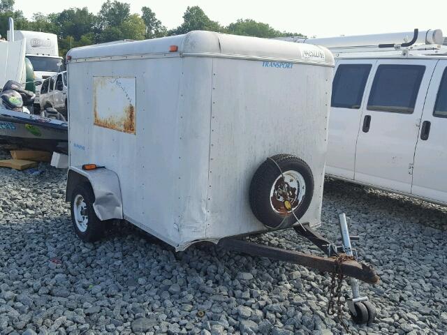 4XSCB08123G045752 - 2003 HALL TRAILER WHITE photo 1