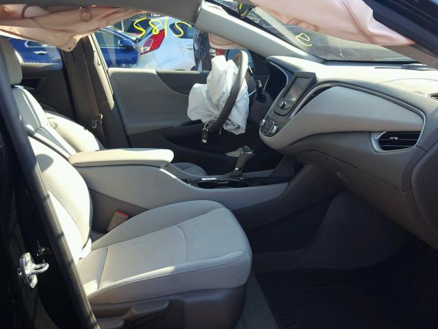 1G1ZB5STXJF233123 - 2018 CHEVROLET MALIBU LS შავი ფოტო 5