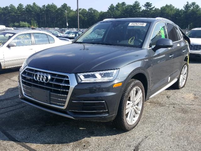 WA1BNAFY2J2180031 - 2018 AUDI Q5 PREMIUM GRAY photo 2