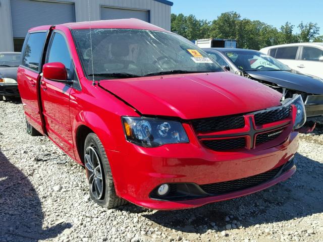 2C4RDGEG8GR248796 - 2016 DODGE GRAND CARA RED photo 1