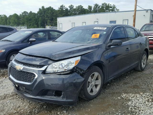 1G11C5SL6FF136342 - 2015 CHEVROLET MALIBU 1LT BLACK photo 2