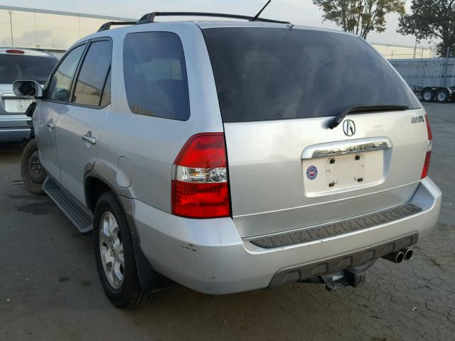 2HNYD18671H543956 - 2001 ACURA MDX TOURIN SILVER photo 3