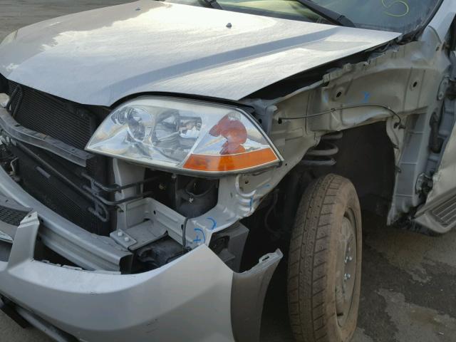 2HNYD18671H543956 - 2001 ACURA MDX TOURIN SILVER photo 9