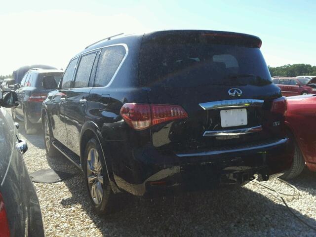 JN8AZ2NE8C9023363 - 2012 INFINITI QX56 BLACK photo 3