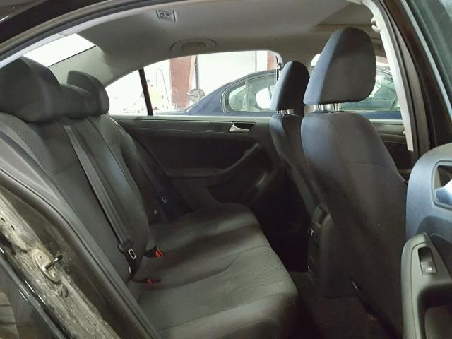 3VW2K7AJXDM266046 - 2013 VOLKSWAGEN JETTA BASE Սև լուսանկար 6