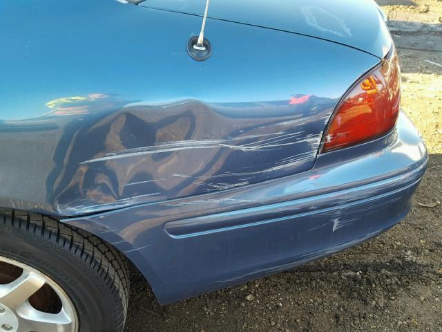 1MEFM55S72G636624 - 2002 MERCURY SABLE LS P BLUE photo 9