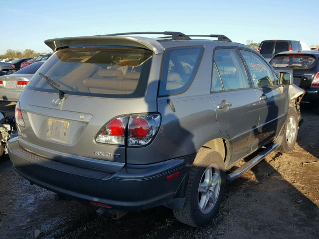 JTJHF10U520269167 - 2002 LEXUS RX 300 GRAY photo 4