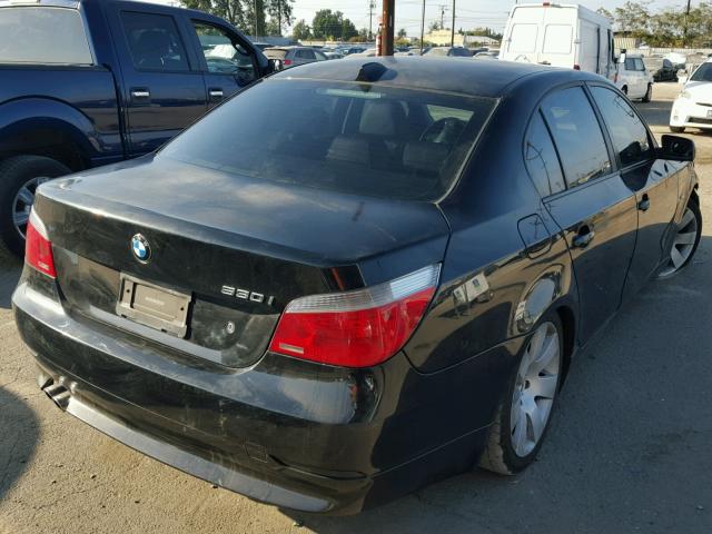 WBANA73595CR60584 - 2005 BMW 530 I BLACK photo 4