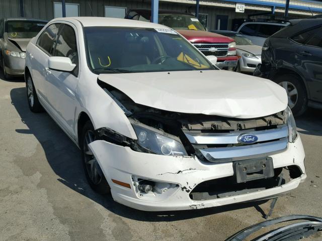 3FAHP0JA2BR258227 - 2011 FORD FUSION SEL WHITE photo 1