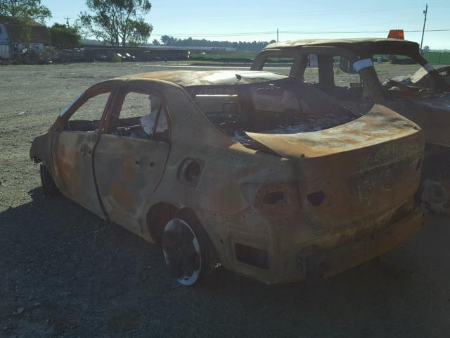 2T1BU4EE1BC684333 - 2011 TOYOTA COROLLA BA BURN photo 3