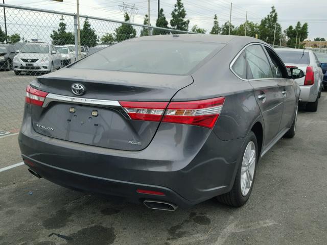 4T1BK1EB2FU174104 - 2015 TOYOTA AVALON XLE 灰色 照片 4