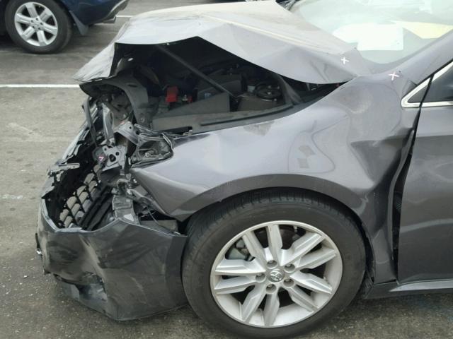 4T1BK1EB2FU174104 - 2015 TOYOTA AVALON XLE 灰色 照片 9