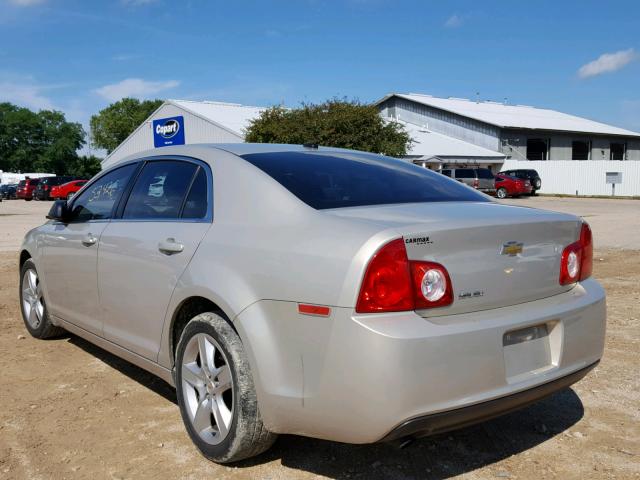 1G1ZB5E16BF316592 - 2011 CHEVROLET MALIBU LS ბეჟი ფოტო 3