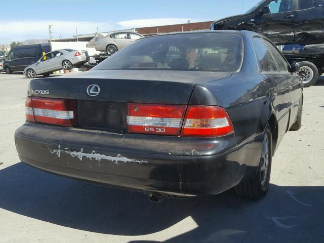 JT8BF28G315110208 - 2001 LEXUS ES 300 BLACK photo 4