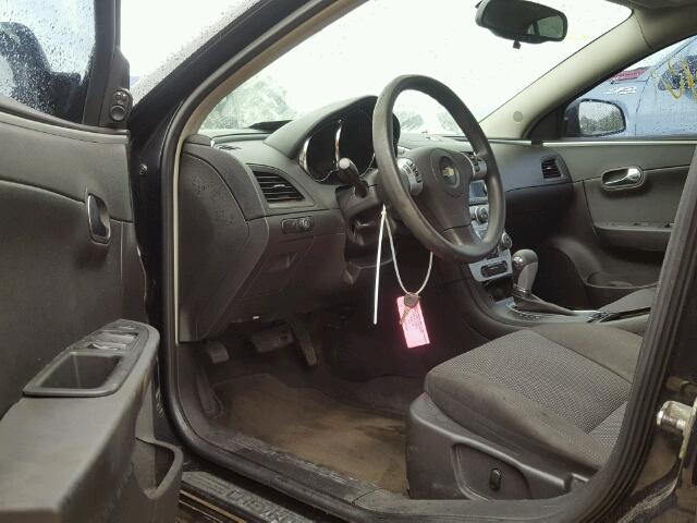 1G1ZH57B98F164515 - 2008 CHEVROLET MALIBU 1LT გრაფიტი ფოტო 9