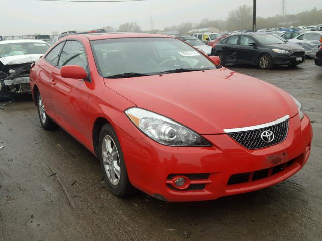 4T1CE30P68U762102 - 2008 TOYOTA CAMRY SOLA RED photo 1