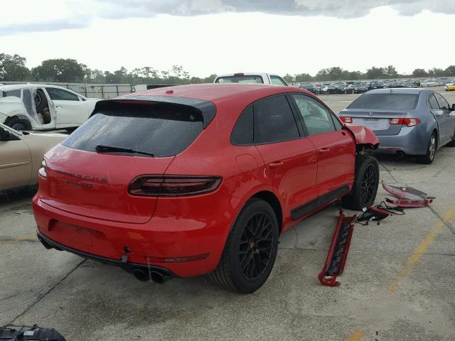 WP1AG2A59HLB54608 - 2017 PORSCHE MACAN GTS RED photo 4