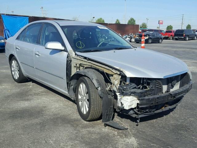 5NPEU46C29H479878 - 2009 HYUNDAI SONATA SE SILVER photo 1