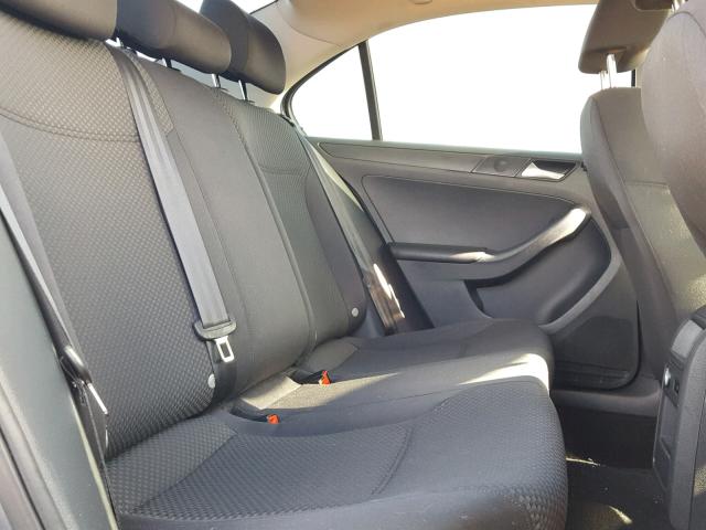 3VW2K7AJ0EM297811 - 2014 VOLKSWAGEN JETTA BASE GRAY photo 6
