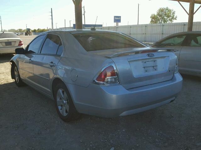 3FAHP07Z79R176825 - 2009 FORD FUSION SE SILVER photo 3