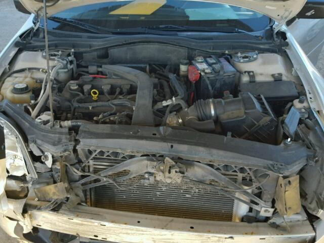 3FAHP07Z79R176825 - 2009 FORD FUSION SE SILVER photo 7