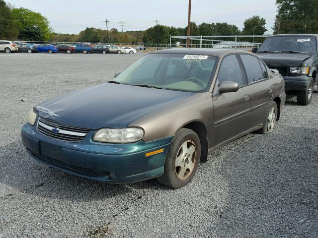 1G1NE52J42M602110 - 2002 CHEVROLET MALIBU LS 棕色 照片 2