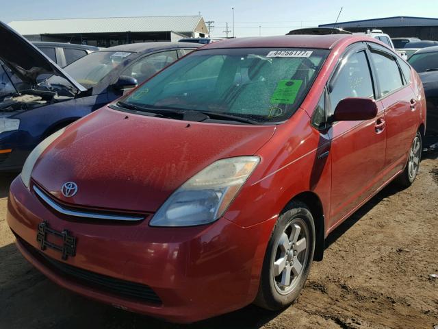 JTDKB20U063159920 - 2006 TOYOTA PRIUS RED photo 2