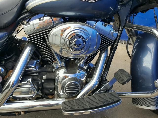 1HD1FCW113Y609364 - 2003 HARLEY-DAVIDSON FLHTCUI BLUE photo 7