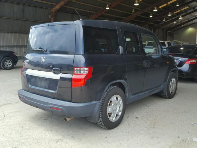 5J6YH1H31BL001637 - 2011 HONDA ELEMENT LX BLACK photo 4