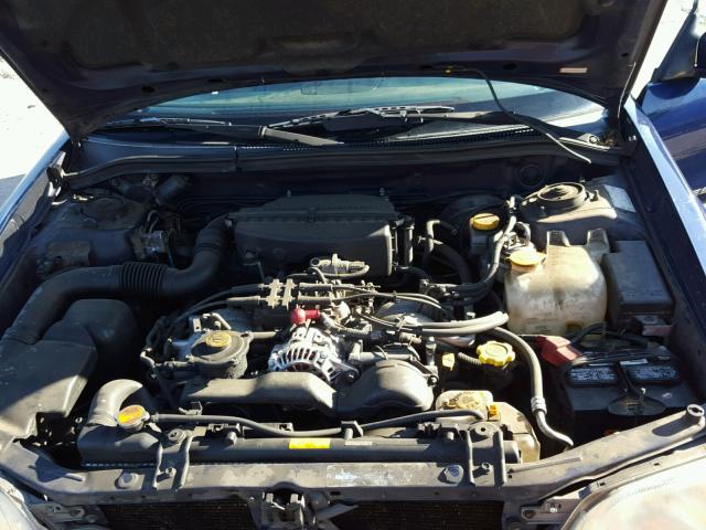 JF1SF65582H749542 - 2002 SUBARU FORESTER S 蓝色 照片 7