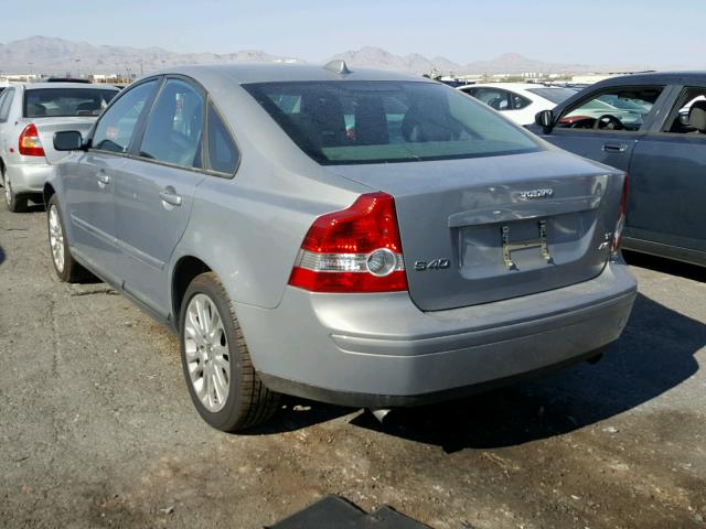 YV1MH682052100110 - 2005 VOLVO S40 T5 GRAY photo 3