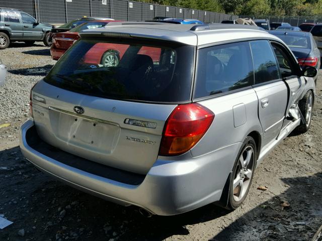 4S3BP616177315370 - 2007 SUBARU LEGACY 2.5 SILVER photo 4