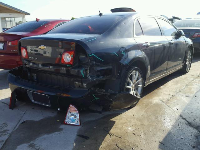 1G1ZE5E1XBF188509 - 2011 CHEVROLET MALIBU LTZ 灰色 照片 4