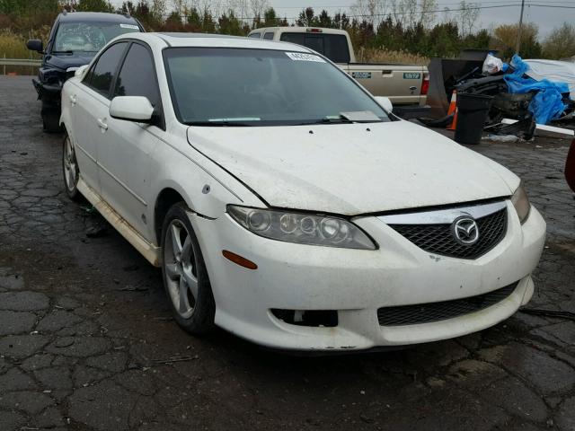 1YVHP80D335M01088 - 2003 MAZDA 6 S WHITE photo 1