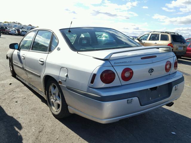 2G1WH55K329351478 - 2002 CHEVROLET IMPALA SILVER photo 3