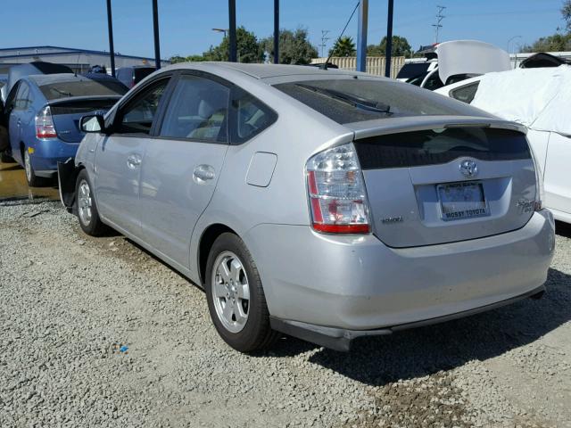 JTDKB20U397846483 - 2009 TOYOTA PRIUS SILVER photo 3